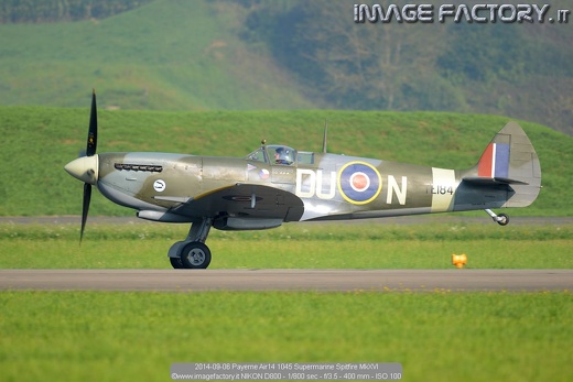 2014-09-06 Payerne Air14 1045 Supermarine Spitfire MkXVI